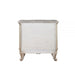 Acme Furniture - Gorsedd Fabric & Antique White 5 Piece Eastern King Bedroom Set - 27437EK-5SET - GreatFurnitureDeal