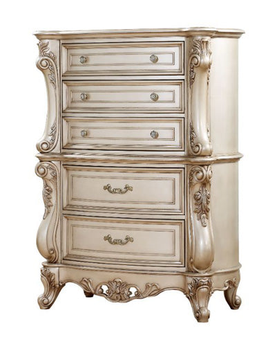 Acme Furniture - Gorsedd Antique White Chest - 27446 - GreatFurnitureDeal