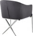 Meridian Furniture - Xavier Velvet Dining Chair Set of 2 in Grey - 762Grey-C - GreatFurnitureDeal