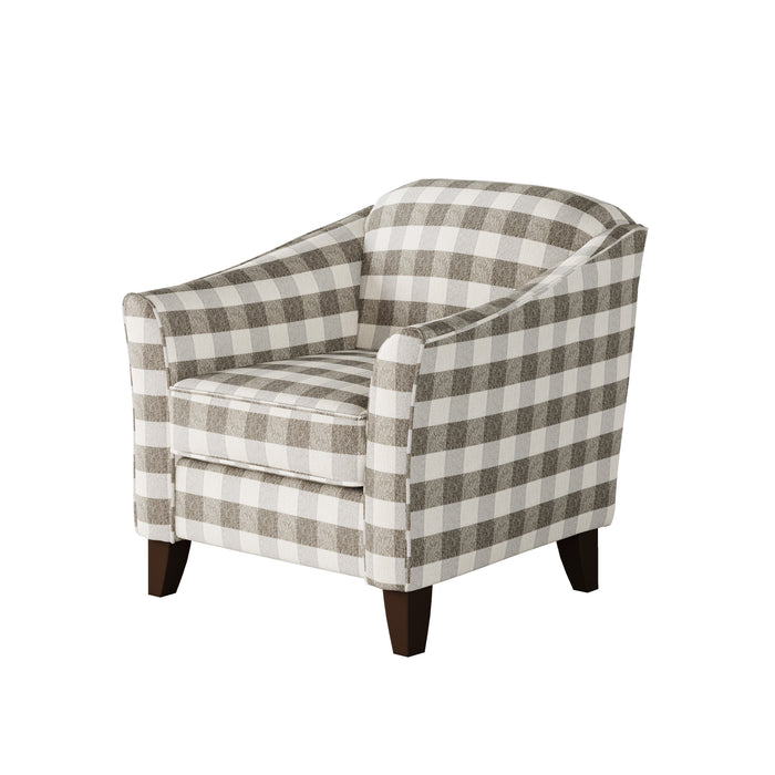 Southern Home Furnishings - Brock Berber Accent Chair in Grey - 452-C Brock Berber - GreatFurnitureDeal