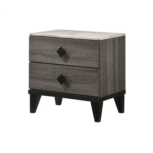 Acme Furniture - Avantika 6 Piece Eastern King Bedroom Set w-Storage In Gray Oak - 27667EK-6SET - GreatFurnitureDeal