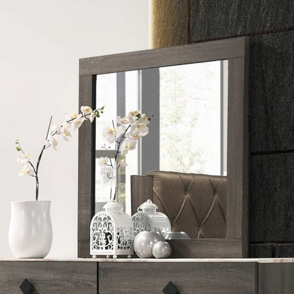 Acme Furniture - Avantika 6 Piece Queen Bedroom Set w-Storage In Gray Oak - 27670Q-6SET