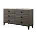 Acme Furniture - Avantika 6 Piece Eastern King Bedroom Set In Gray Oak - 27677EK-6SET - GreatFurnitureDeal