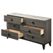 Acme Furniture - Avantika 5 Piece Queen Bedroom Set In Gray Oak - 27680Q-5SET - GreatFurnitureDeal