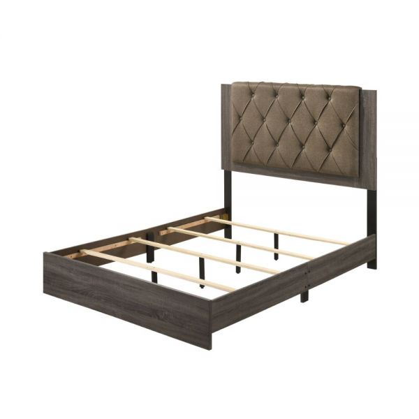 Acme Furniture - Avantika 5 Piece Queen Bedroom Set In Gray Oak - 27680Q-5SET
