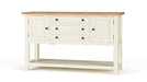 Bramble - Summerville Sideboard in White Harvest - BR-27688WHD - GreatFurnitureDeal
