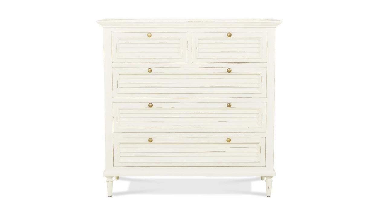 Bramble - Summerville 5 Drawer Dresser in White Harvest - BR-27692WHD - GreatFurnitureDeal