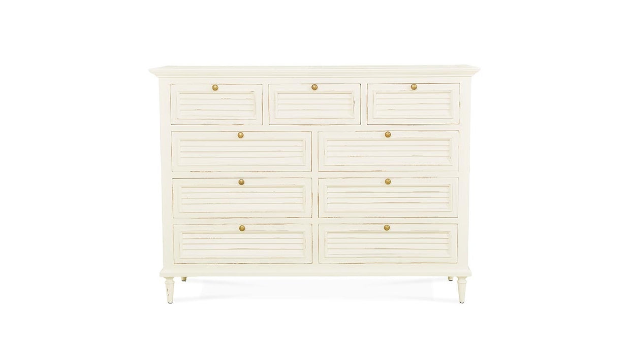 Bramble - Summerville 9 Drawer Dresser in White Harvest - BR-27693WHD - GreatFurnitureDeal