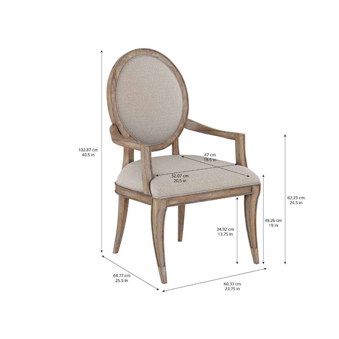ART Furniture - Architrave 5 Piece Round Dining Table Set - 277225-202-203-2608-5SET - GreatFurnitureDeal