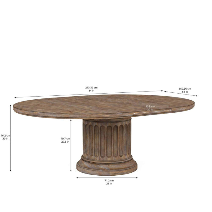 ART Furniture - Architrave 5 Piece Round Dining Table Set - 277225-202-203-2608-5SET - GreatFurnitureDeal