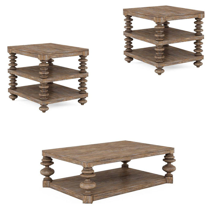 ART Furniture - Architrave 3 Piece Occasional Table Set in Almond - 277300-303-2608