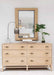 ART Furniture - Frame 5 Piece Eastern King Bedroom Set in Chestnut - 278136-2335-5SET - GreatFurnitureDeal
