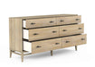 ART Furniture - Frame 7 Piece Eastern King Bedroom Set in Chestnut - 278136-2335-7SET - GreatFurnitureDeal