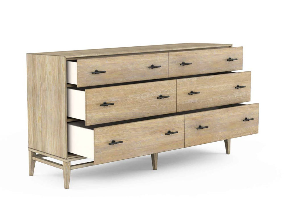 ART Furniture - Frame Six Drawer Dresser in Chestnut - 278131-2335