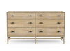 ART Furniture - Frame 6 Piece Eastern King Bedroom Set in Chestnut - 278136-2335-6SET - GreatFurnitureDeal