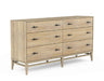 ART Furniture - Frame 7 Piece Queen Bedroom Set in Chestnut - 278135-2335-7SET - GreatFurnitureDeal