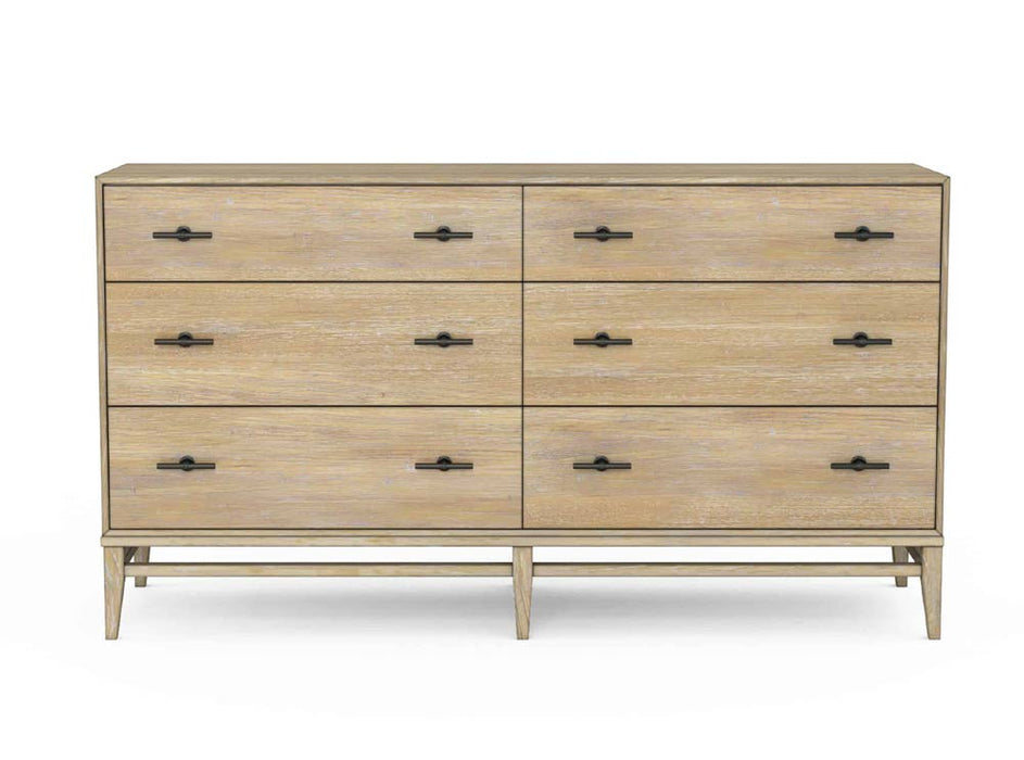 ART Furniture - Frame Six Drawer Dresser in Chestnut - 278131-2335