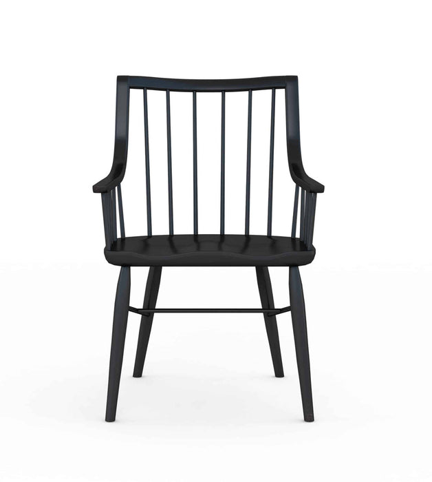 ART Furniture - Frame Windsor Arm Chair in Black (Set of 2) - 278205-2318 - GreatFurnitureDeal