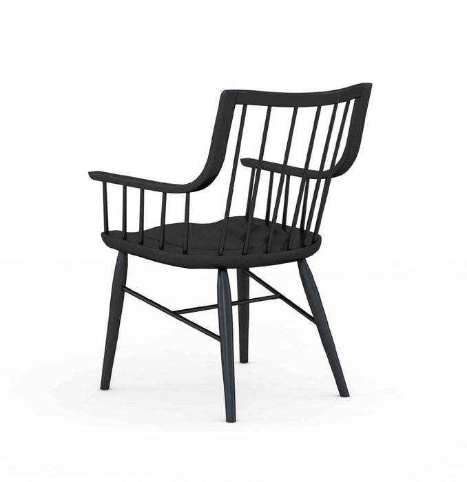 ART Furniture - Frame Windsor Arm Chair in Black (Set of 2) - 278205-2318 - GreatFurnitureDeal