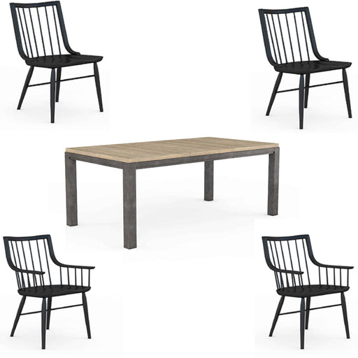 ART Furniture - Frame 5 Piece Rectangular Dining Table Set - 278220-204-205-2344-5SET - GreatFurnitureDeal