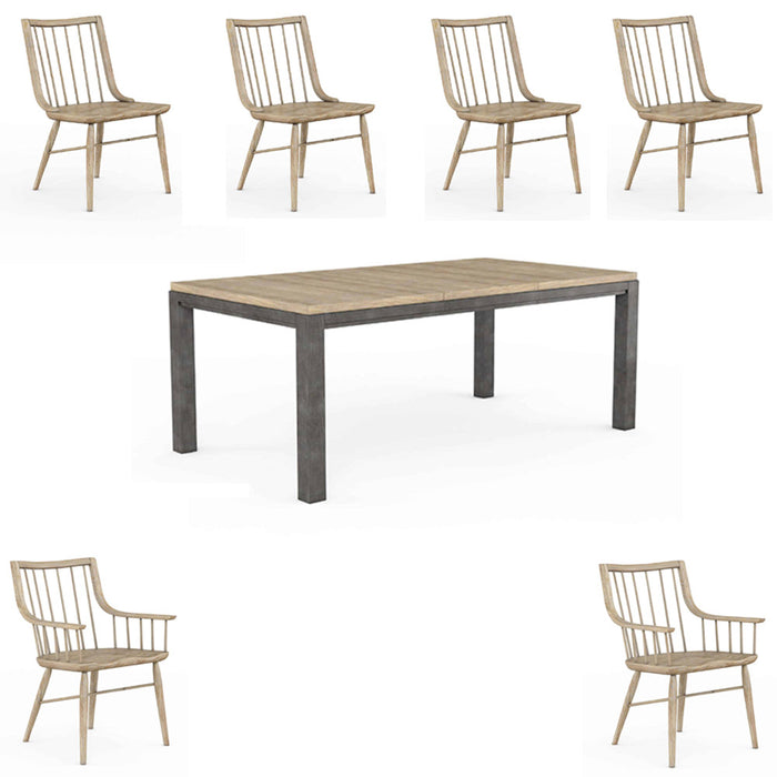 ART Furniture - Frame 7 Piece Rectangular Dining Table Set - 278220-04-05-2344-7SET