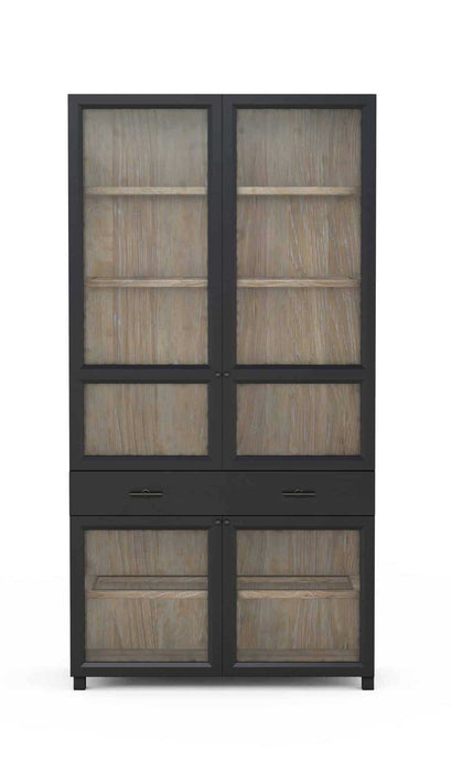 ART Furniture - Frame Display Cabinet in Black and Chestnut - 278240-2340