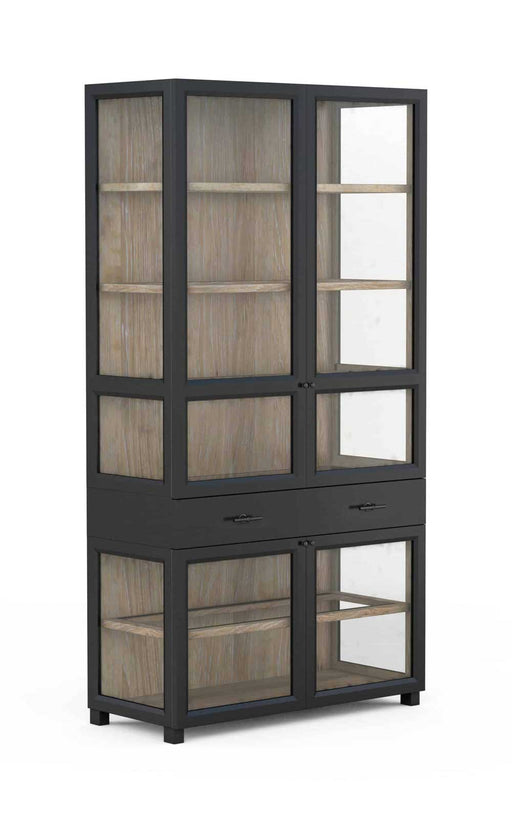 ART Furniture - Frame Display Cabinet in Black and Chestnut - 278240-2340 - GreatFurnitureDeal