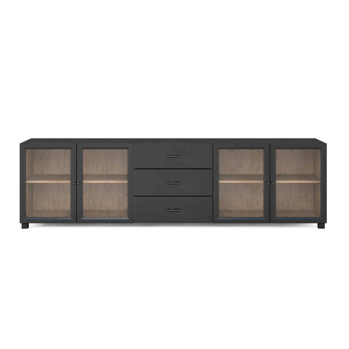 ART Furniture - Frame Entertainment Console in Black and Chestnut - 278423-2340