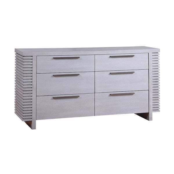 Acme Furniture - Aromas Dresser in White Oak - 28125