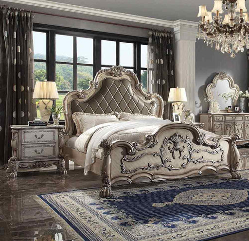 Acme Furniture - Dresden 3 Piece Queen Bedroom Set In Vintage Bone White - 28170Q-3SET - GreatFurnitureDeal