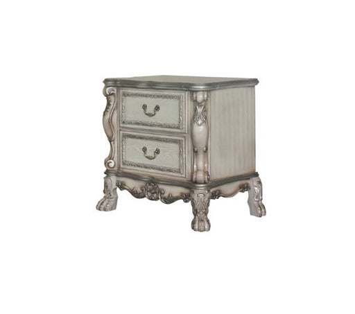 Acme Furniture - Dresden Nightstand in Vintage Bone White - 28173 - GreatFurnitureDeal