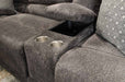 Catnapper - Burbank 5 Piece Reclining Sectional with USB Port in Smoke - 2816-2815-2818-2814-2817-SMOKE - GreatFurnitureDeal