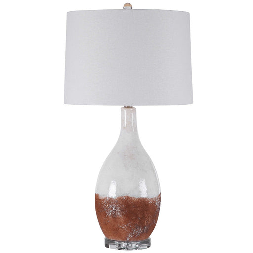 Uttermost - Durango Rust White Table Lamp - 28339-1