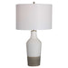 Uttermost - Dakota White Crackle Table Lamp - 28398-1 - GreatFurnitureDeal