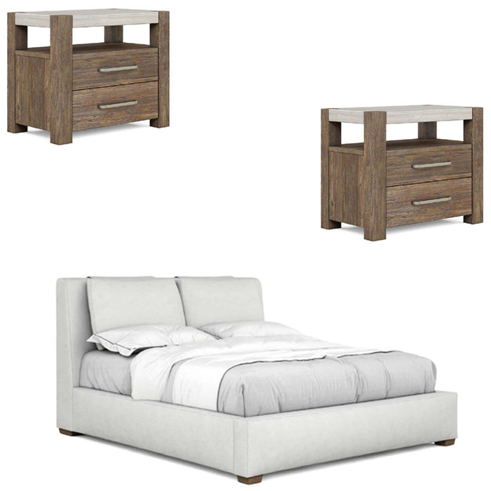 ART Furniture - Stockyard 3 Piece California King Upholstered Bedroom Set - 284127-2303-3SET