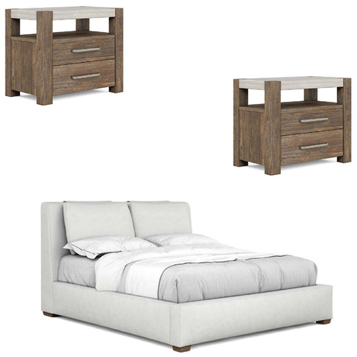 ART Furniture - Stockyard 3 Piece Eastern King Upholstered Bedroom Set - 284126-2303-3SET - GreatFurnitureDeal
