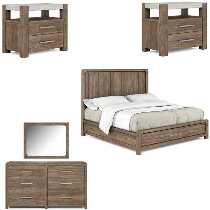 ART Furniture - Stockyard 5 Piece Eastern King Bedroom Set - 284146-2303-5SET - GreatFurnitureDeal