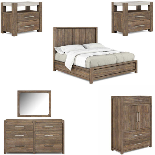 ART Furniture - Stockyard 6 Piece Eastern King Bedroom Set - 284146-2303-6SET - GreatFurnitureDeal