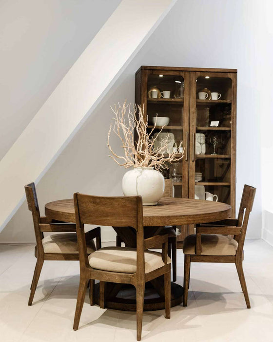 ART Furniture - Stockyard Display Cabinet in Oak - 284240-2303 - GreatFurnitureDeal