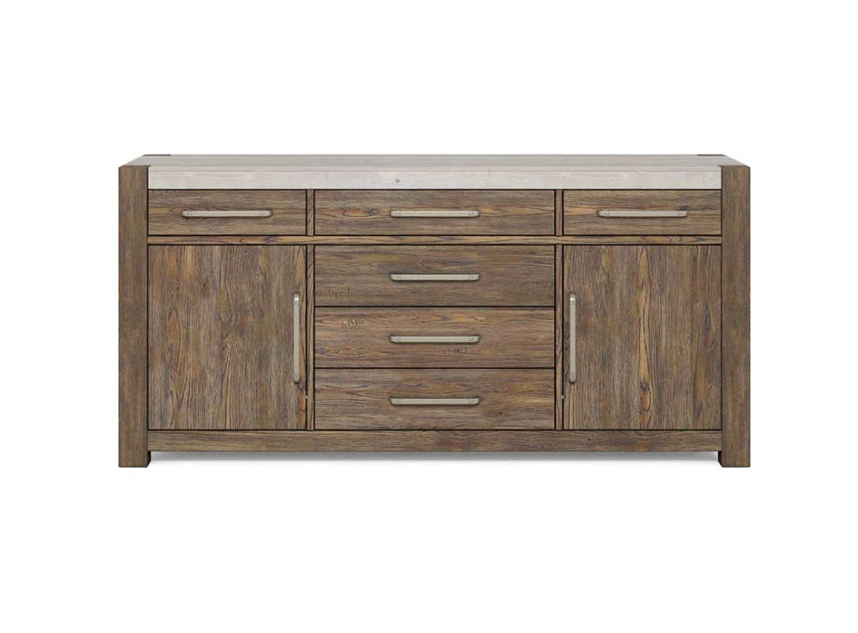 ART Furniture - Stockyard Credenza in Oak - 284252-2303