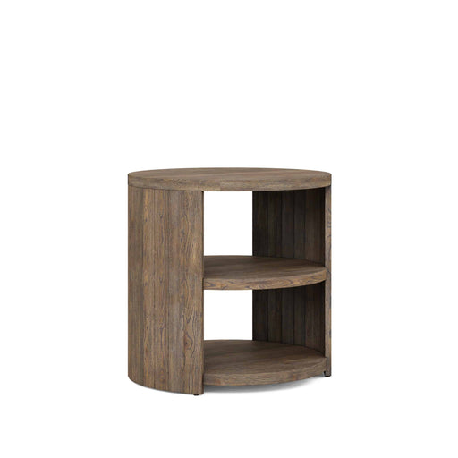 ART Furniture - Stockyard Round End Table in Oak - 284303-2303 - GreatFurnitureDeal
