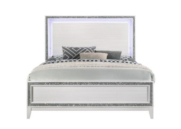 Acme Furniture - Haiden 3 Piece Queen Bedroom Set in White - 28450Q-3SET - GreatFurnitureDeal