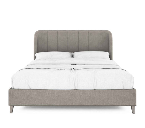 ART Furniture - Vault California King Upholstered Shelter Bed in Mink - 285127-2354 - GreatFurnitureDeal