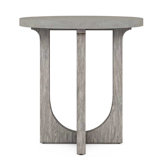 ART Furniture - Vault Round Chairside Table in Mink - 285303-2354 - GreatFurnitureDeal