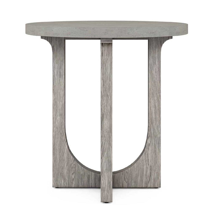 ART Furniture - Vault Round Chairside Table in Mink - 285303-2354