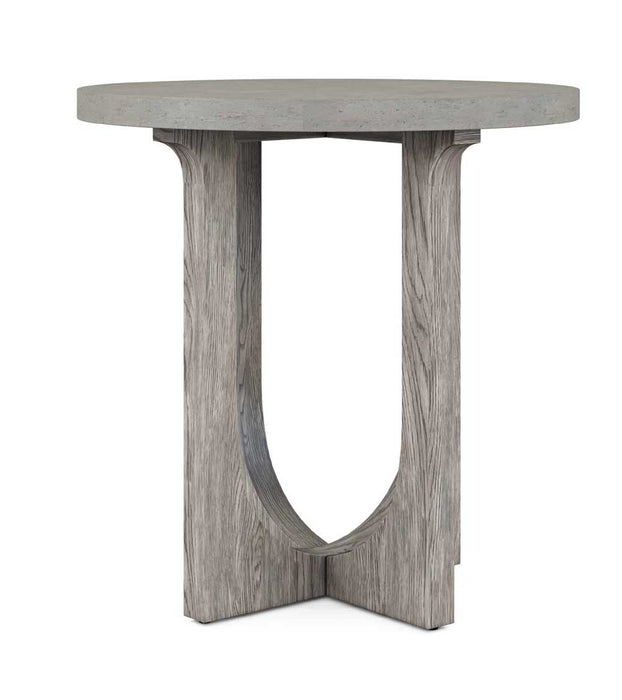 ART Furniture - Vault Round Chairside Table in Mink - 285303-2354