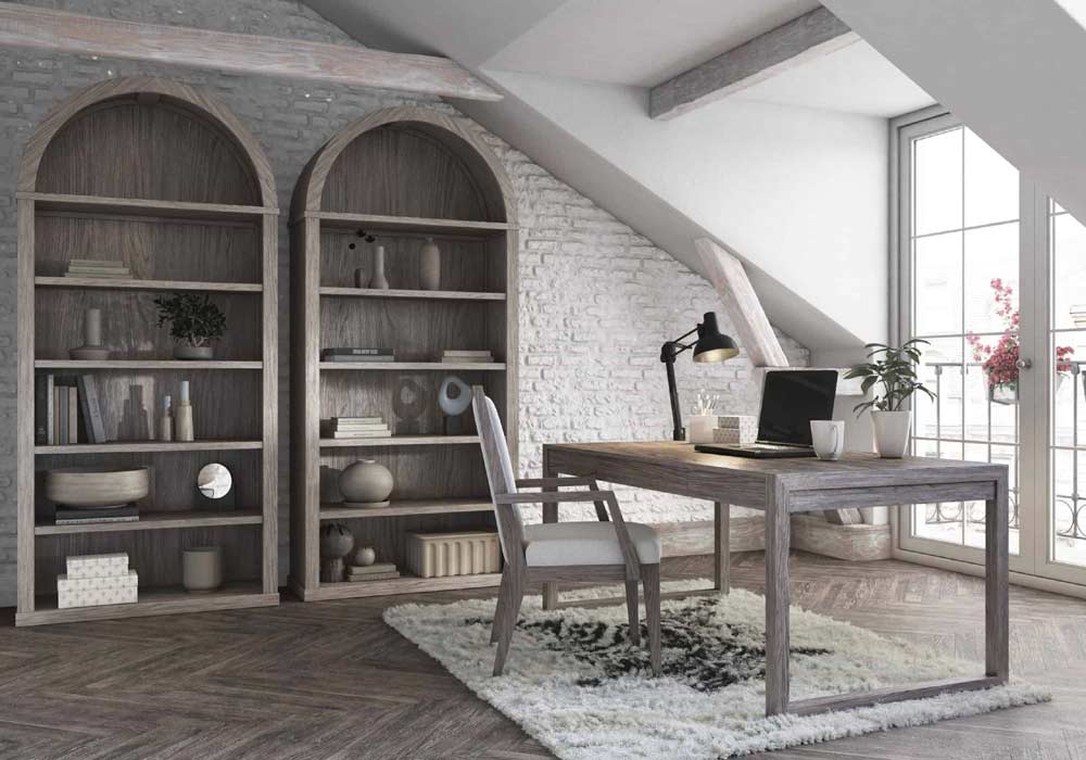 ART Furniture - Vault Writing Desk in Mink - 285423-2354