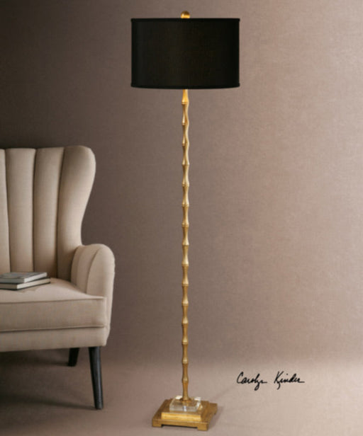 Uttermost - Quindici Metal Bamboo Floor Lamp - 28598-1 - GreatFurnitureDeal
