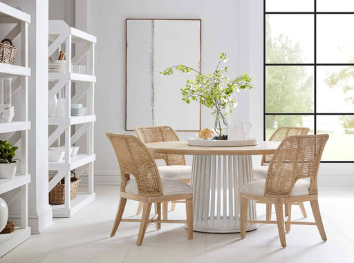 ART Furniture - Post Round Dining Table in Pine Veneer - 288226-2655 - GreatFurnitureDeal