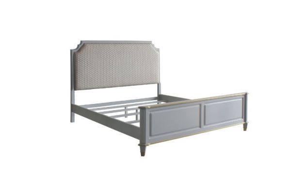 Acme Furniture - House Marchese California King Bed in Pearl Gray - 28874CK